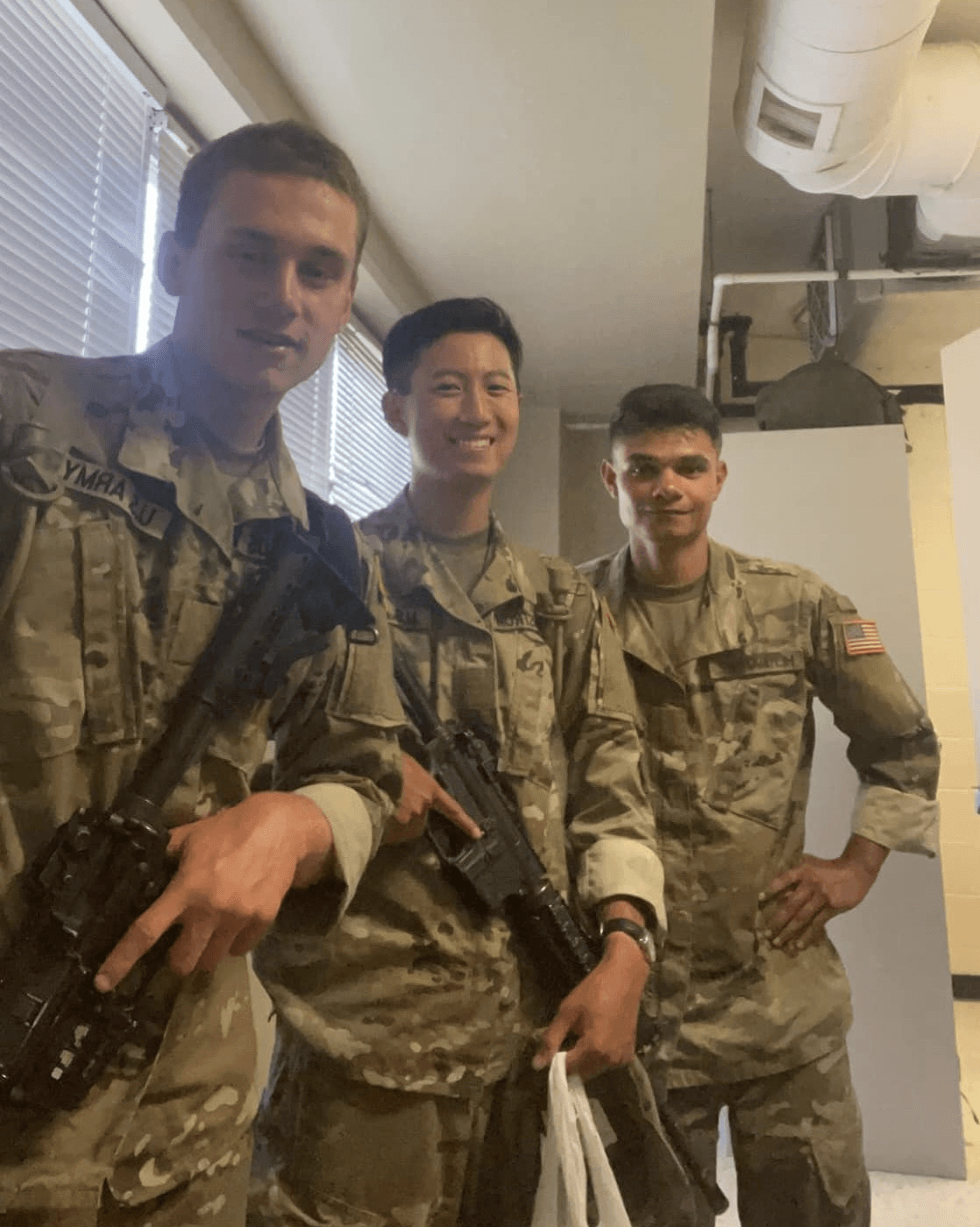 Me with my friends Nick and JP